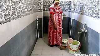Sexy Hot Indian Bhabhi Dipinitta Taking Shower After Resemble Sex