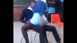 Lap dance in school