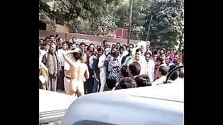 Young indian girl remove cloths due valuables issue