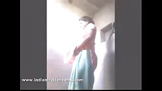 indian bhabhi getting uncover taking shower recorded by hiddencam