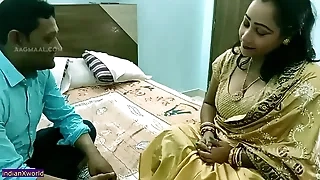 Indian Bengali Aunty Enjoying sex with Young House-servant (part - 01)