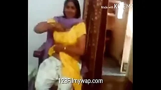 Indian Teacher Similarly Boobs To student