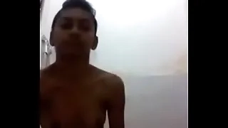 Horny Indian Babe Enjoying Shower Barren - Indian Porn