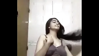 Slutty Long become angry Indian gf selfie
